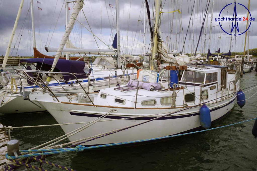 Außenansicht der Unbekannter Hersteller One Off MS Baujahr 1975, 10.55 Meter lang, Zustand: reparaturbedürftig