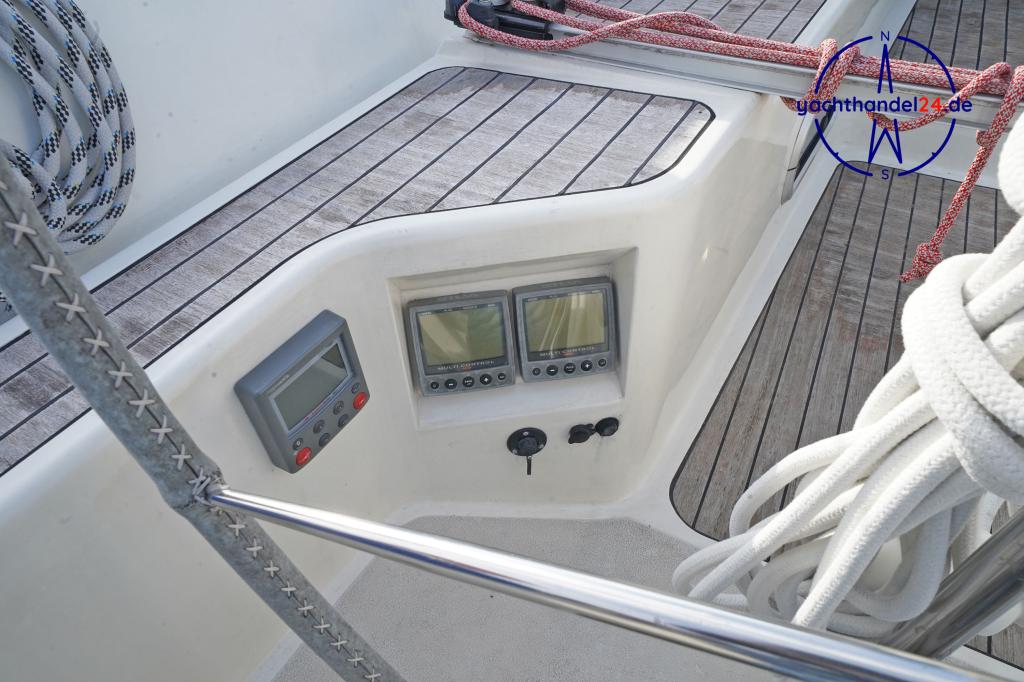 Detailansicht der Sigma Yachts Sigma 38 Baujahr 1987, 11.6 Meter lang, Zustand: gut