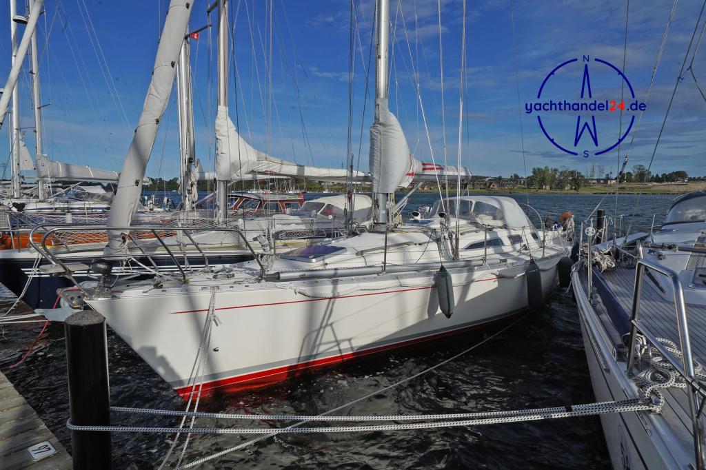 Außenansicht der Sigma Yachts Sigma 38 Baujahr 1987, 11.6 Meter lang, Zustand: gut