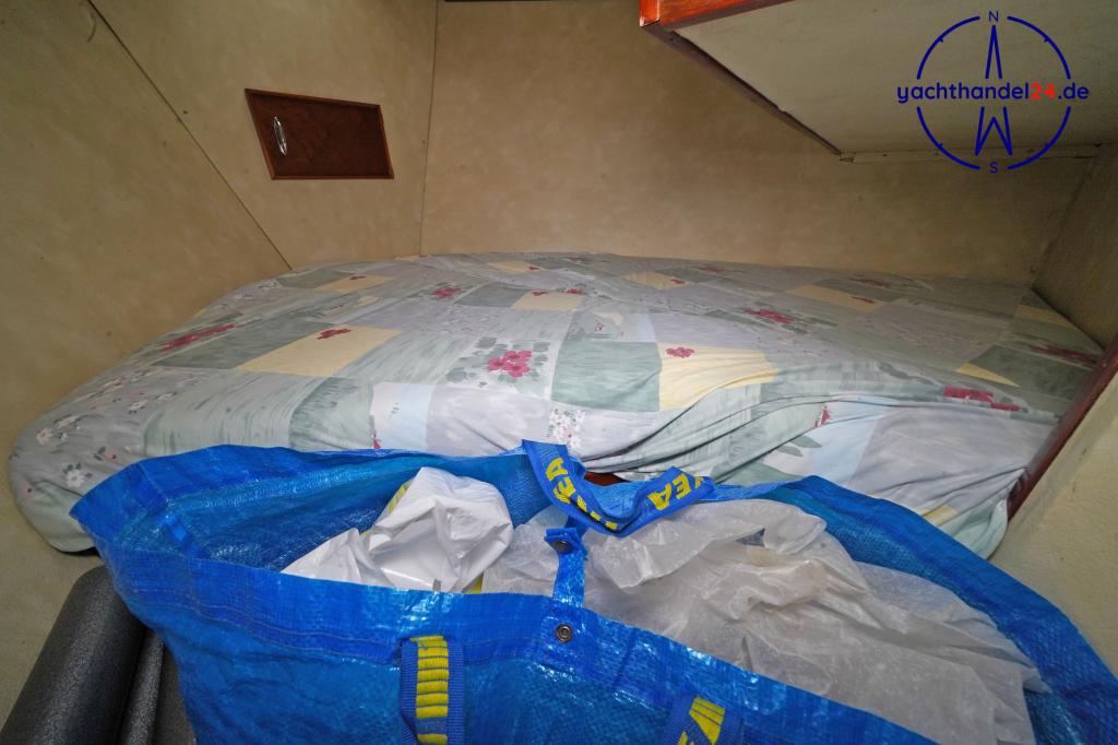 Motorraum der Unbekannter Hersteller Stahl Trawler Baujahr 1991, 11.5 Meter lang, Zustand: gut