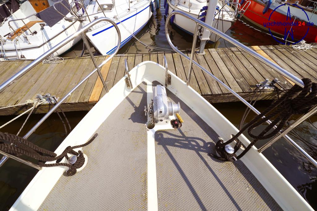 Innenansicht der Jachtwerft Doesburg Multivlet 11.00 OK Baujahr 1996, 11.15 Meter lang, Zustand: sehr gut Innenansicht der Jachtwerft Doesburg Multivlet 11.00 OK Baujahr 1996, 11.15 Meter lang, Zustand: sehr gut