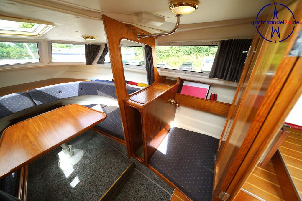 Cockpit der Scandboats Scand 25 Classic Baujahr 2004, 7.62 Meter lang, Zustand: sehr gut Cockpit der Scandboats Scand 25 Classic Baujahr 2004, 7.62 Meter lang, Zustand: sehr gut