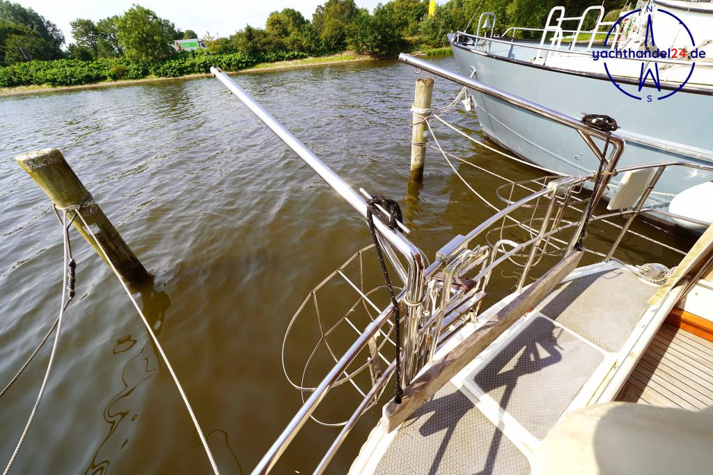 Deck der Jachtwerft Doesburg Multivlet 11.00 OK Baujahr 1996, 11.15 Meter lang, Zustand: gut