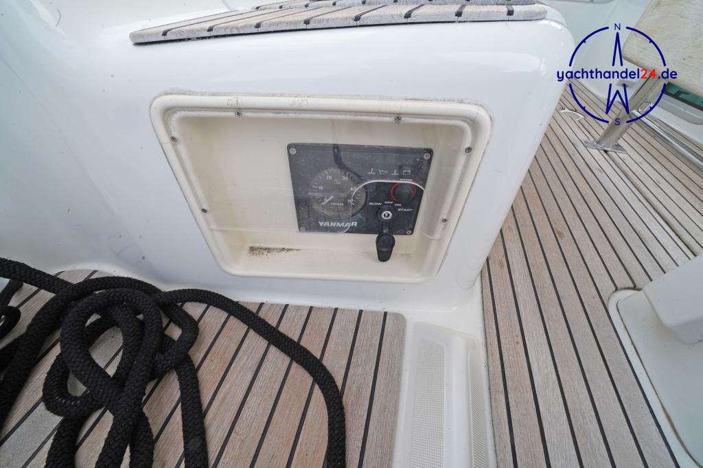 Cockpit der Jeanneau Sun Odyssey 36i Performance Baujahr 2007, 10.94 Meter lang, Zustand: sehr gut