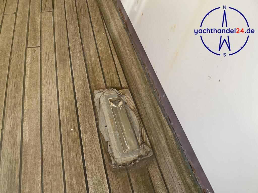 Innenansicht der VEB Boddenwerft Damgarten Werftbau Eiche auf Eiche Baujahr 1951, 24 Meter lang, Zustand: gut Innenansicht der VEB Boddenwerft Damgarten Werftbau Eiche auf Eiche Baujahr 1951, 24 Meter lang, Zustand: gut