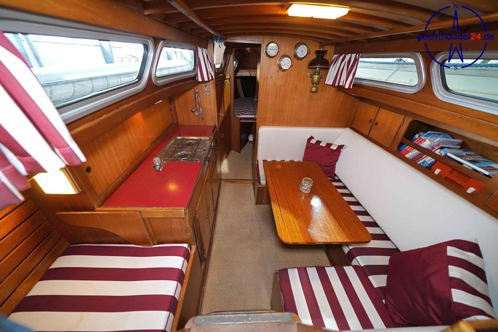 Weitere Ansicht der Henningsen &amp; Steckmest Scalar 28 Baujahr 1974, 8.6 Meter lang, Zustand: sehr gut