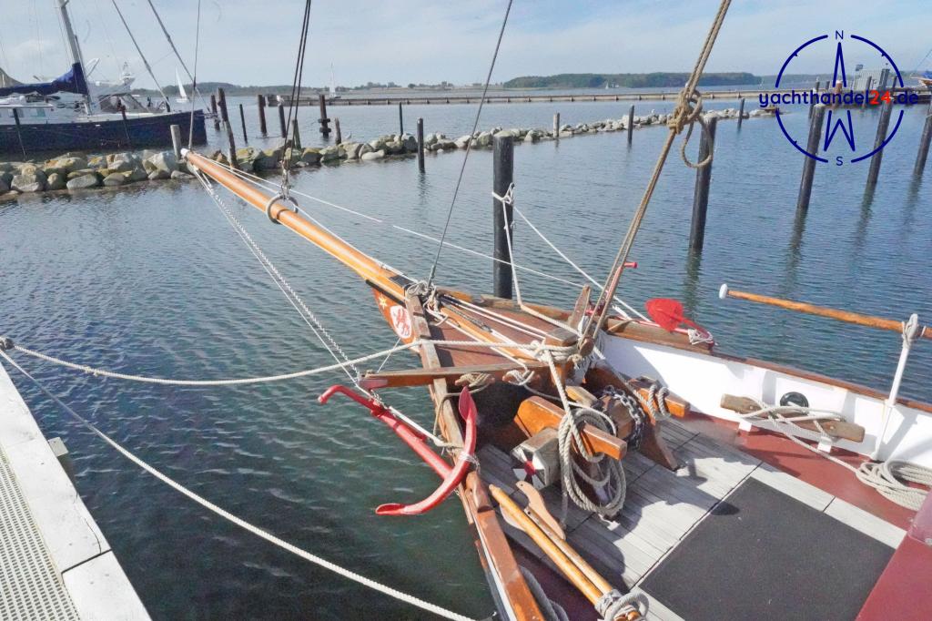 Kajüte der Unbekannter Hersteller pommersche Schlup Baujahr 1984, 13.5 Meter lang, Zustand: gut