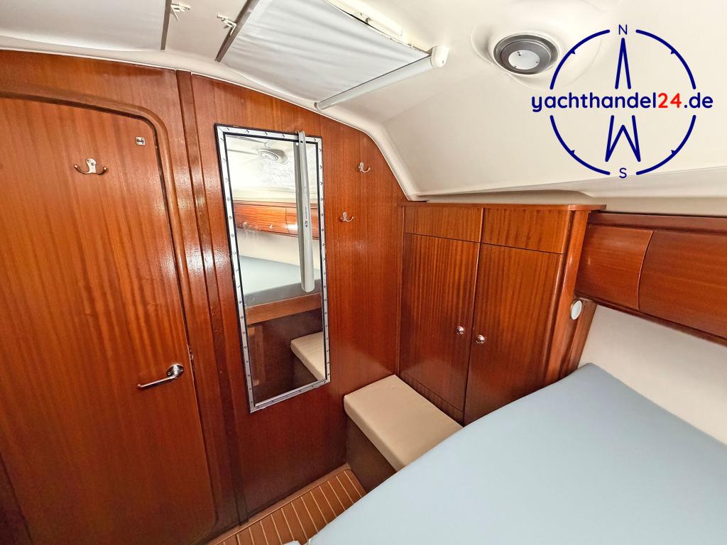 Außenansicht der Bavaria 36 Baujahr 2002, 11.4 Meter lang, Zustand: gut