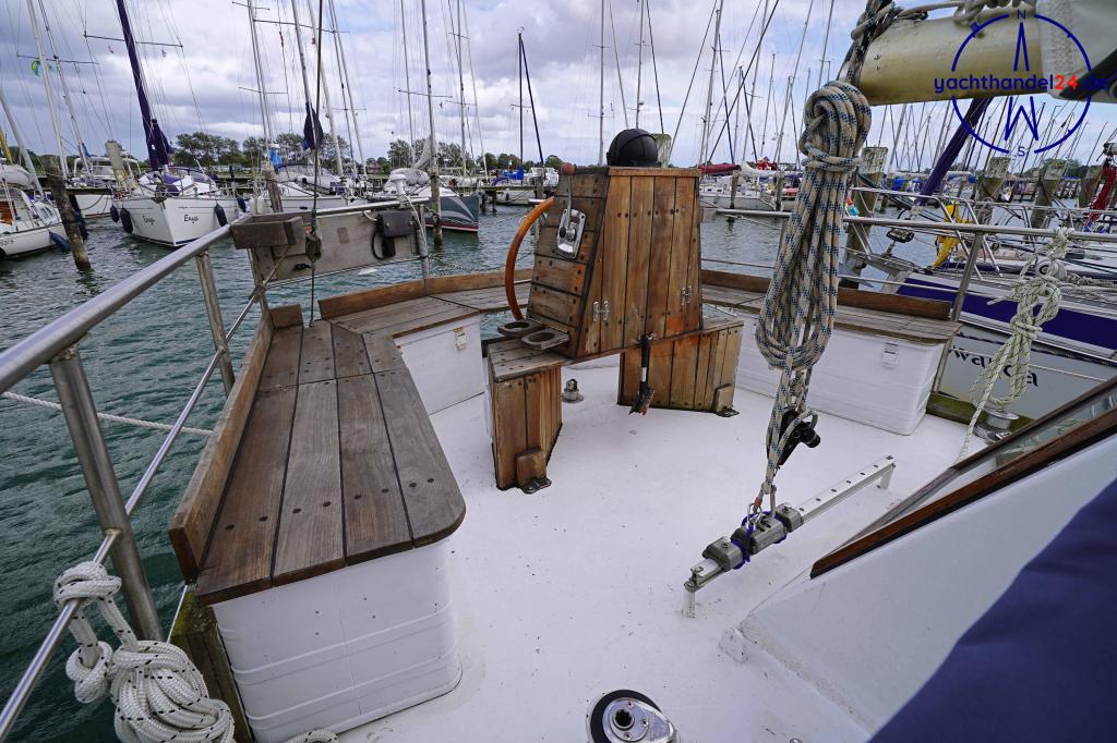 Detailansicht der Unbekannter Hersteller One Off MS Baujahr 1975, 10.55 Meter lang, Zustand: reparaturbedürftig