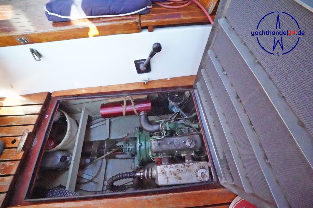 Deck der Unbekannter Hersteller pommersche Schlup Baujahr 1984, 13.5 Meter lang, Zustand: gut