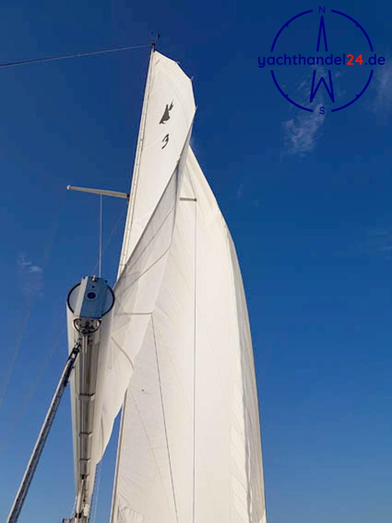 Kajüte der Henningsen &amp; Steckmest Scalar 28 Baujahr 1974, 8.6 Meter lang, Zustand: sehr gut