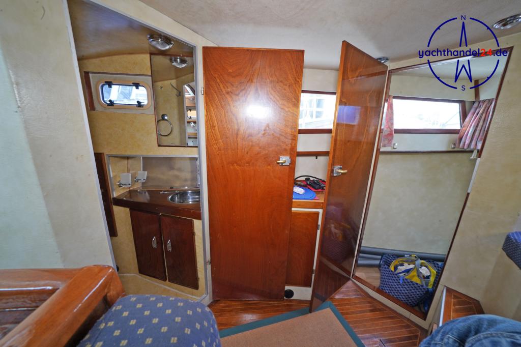 Innenansicht der Unbekannter Hersteller Stahl Trawler Baujahr 1991, 11.5 Meter lang, Zustand: gut