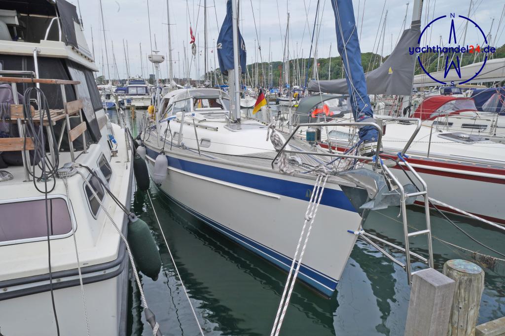 Detailansicht der Hallberg-Rassy HR 342 Baujahr 2007, 10.32 Meter lang, Zustand: sehr gut