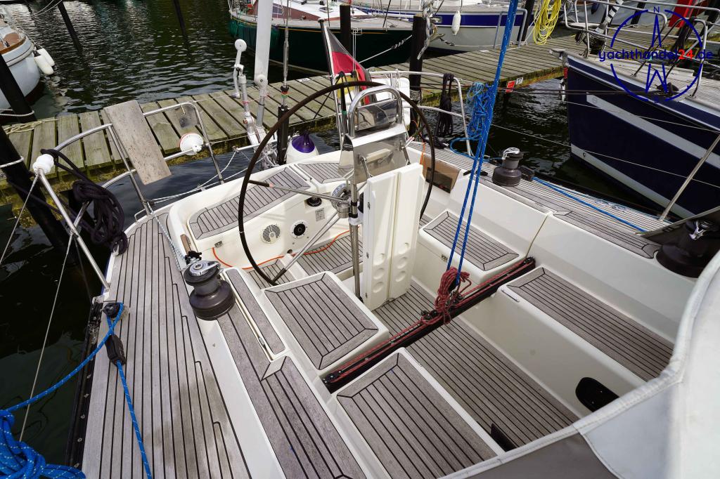 Detailansicht der X-Yachts X-412 MK III Baujahr 2000, 12.51 Meter lang, Zustand: sehr gut Detailansicht der X-Yachts X-412 MK III Baujahr 2000, 12.51 Meter lang, Zustand: sehr gut