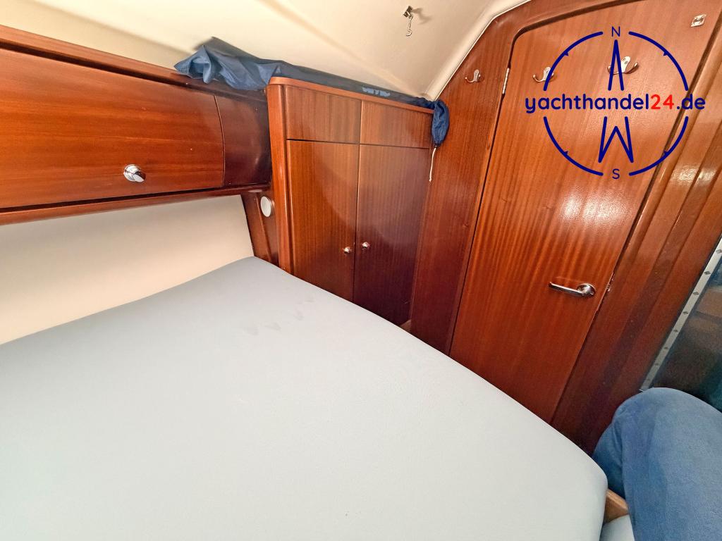 Detailansicht der Bavaria 36 Baujahr 2002, 11.4 Meter lang, Zustand: gut