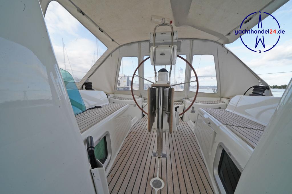 Deck der Jeanneau Sun Odyssey 36i Performance Baujahr 2007, 10.94 Meter lang, Zustand: sehr gut