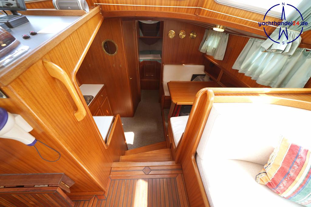 Deck der Jachtwerft Doesburg Multivlet 11.00 OK Baujahr 1996, 11.15 Meter lang, Zustand: gut