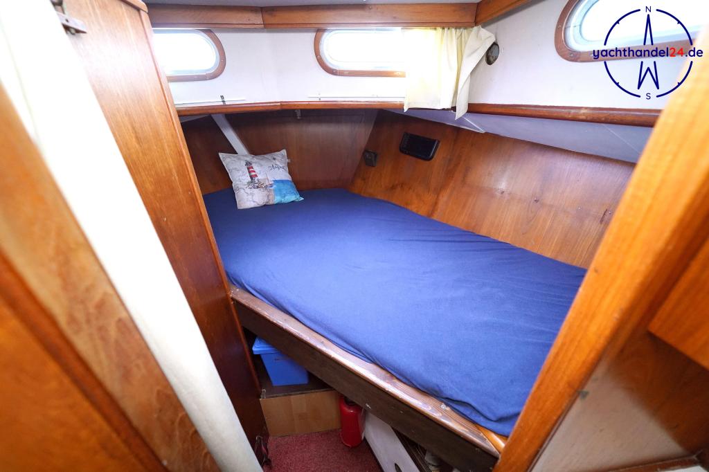 Innenansicht der Unbekannter Hersteller One Off MS Baujahr 1975, 10.55 Meter lang, Zustand: reparaturbedürftig