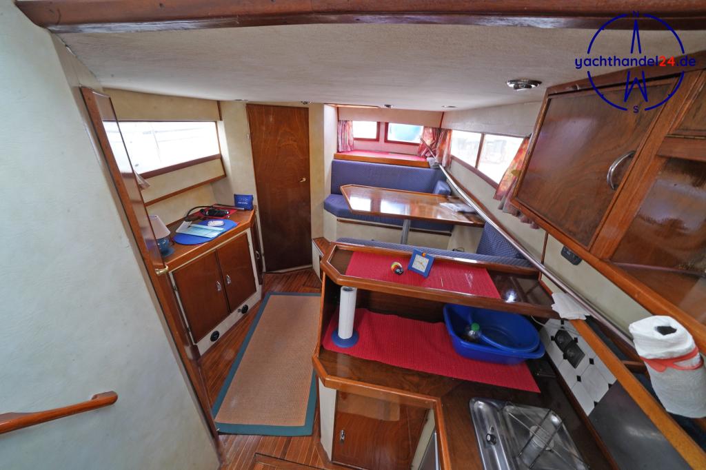 Außenansicht der Unbekannter Hersteller Stahl Trawler Baujahr 1991, 11.5 Meter lang, Zustand: gut