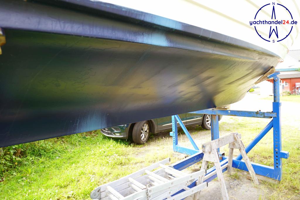 Kajüte der Scandboats Scand 25 Classic Baujahr 2004, 7.62 Meter lang, Zustand: sehr gut Kajüte der Scandboats Scand 25 Classic Baujahr 2004, 7.62 Meter lang, Zustand: sehr gut