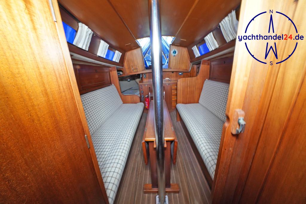 Detailansicht der Nordborg 26 Baujahr 1986, 7.95 Meter lang, Zustand: gut