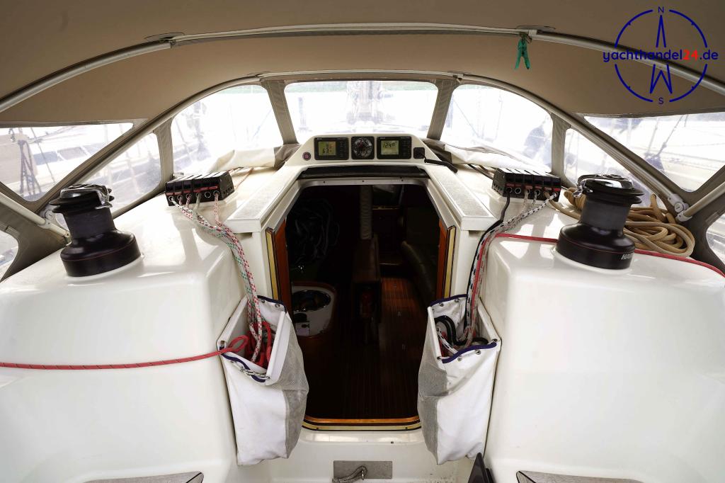 Deck der X-Yachts X-412 MK III Baujahr 2000, 12.51 Meter lang, Zustand: sehr gut Deck der X-Yachts X-412 MK III Baujahr 2000, 12.51 Meter lang, Zustand: sehr gut
