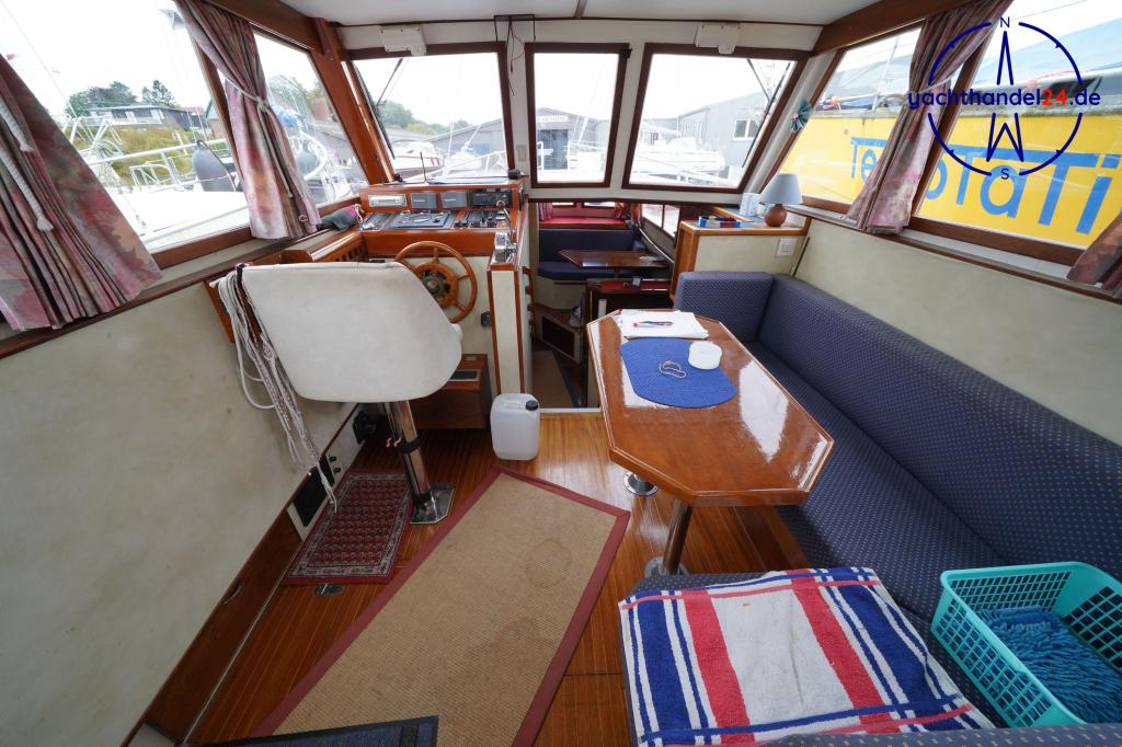 Deck der Unbekannter Hersteller Stahl Trawler Baujahr 1991, 11.5 Meter lang, Zustand: gut