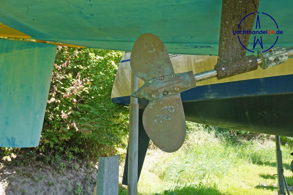 Detailansicht der Waarschip 36 LD Baujahr 1992, 10.75 Meter lang, Zustand: gut Detailansicht der Waarschip 36 LD Baujahr 1992, 10.75 Meter lang, Zustand: gut