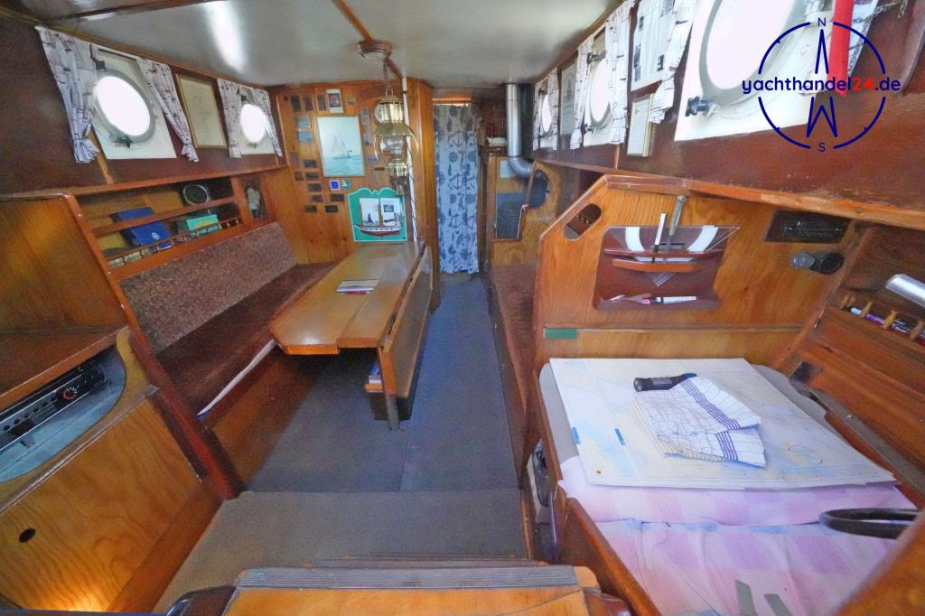 Cockpit der Unbekannter Hersteller pommersche Schlup Baujahr 1984, 13.5 Meter lang, Zustand: gut
