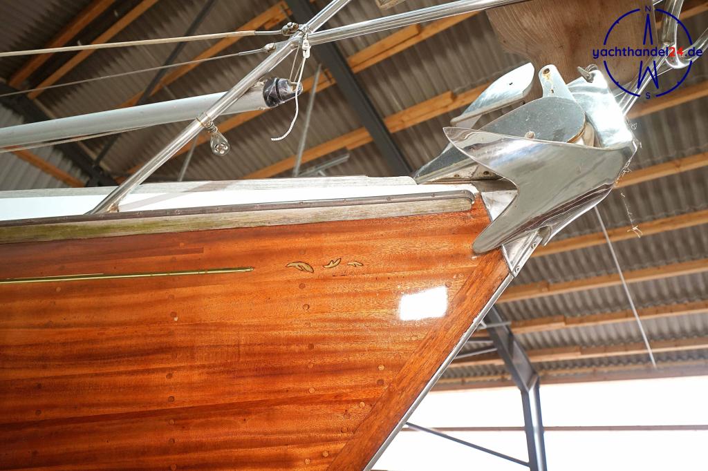 Deck der Henningsen &amp; Steckmest Scalar 28 Baujahr 1974, 8.6 Meter lang, Zustand: sehr gut