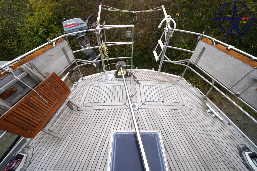 Weitere Ansicht der Nautors Swan Nautor 39 DS Baujahr 1977, 11.98 Meter lang, Zustand: reparaturbedürftig Weitere Ansicht der Nautors Swan Nautor 39 DS Baujahr 1977, 11.98 Meter lang, Zustand: reparaturbedürftig
