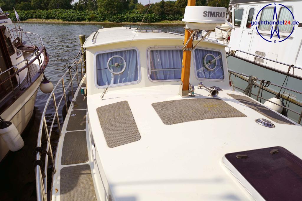 Cockpit der Jachtwerft Doesburg Multivlet 11.00 OK Baujahr 1996, 11.15 Meter lang, Zustand: gut