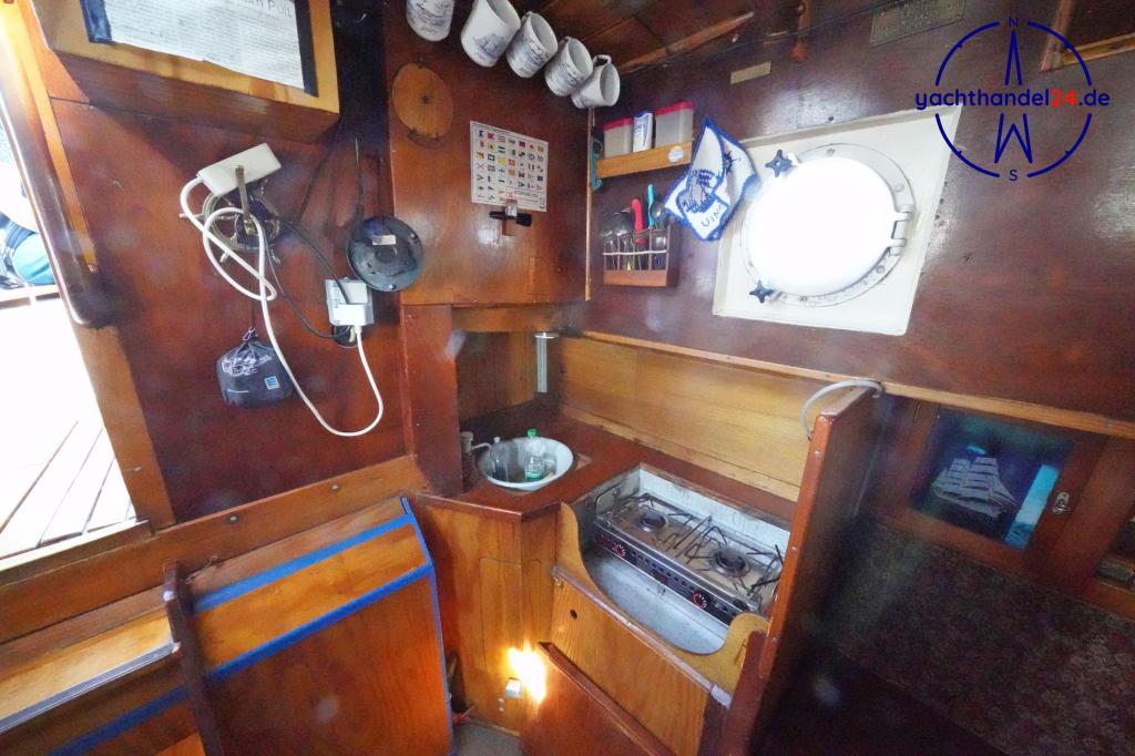 Cockpit der Unbekannter Hersteller pommersche Schlup Baujahr 1984, 13.5 Meter lang, Zustand: gut
