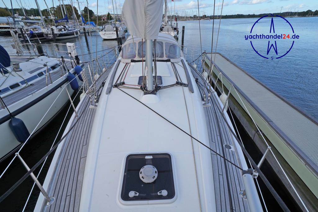 Cockpit der Jeanneau Sun Odyssey 36i Performance Baujahr 2007, 10.94 Meter lang, Zustand: sehr gut