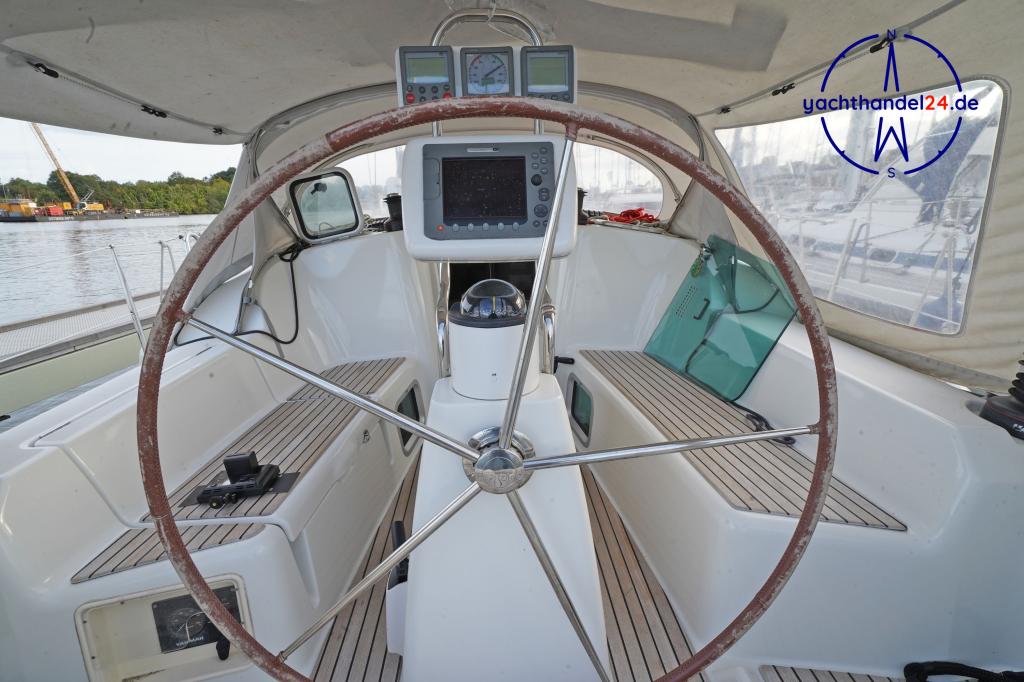 Deck der Jeanneau Sun Odyssey 36i Performance Baujahr 2007, 10.94 Meter lang, Zustand: sehr gut