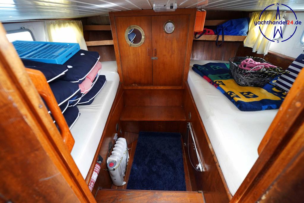 Außenansicht der Unbekannter Hersteller One Off MS Baujahr 1975, 10.55 Meter lang, Zustand: reparaturbedürftig